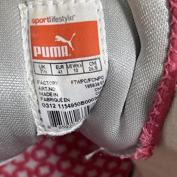 Puma Golf Shoes Womens Size 10‎ Low Top Super Cell Fusion Ice Comfort Sneakers - Picture 10 of 11